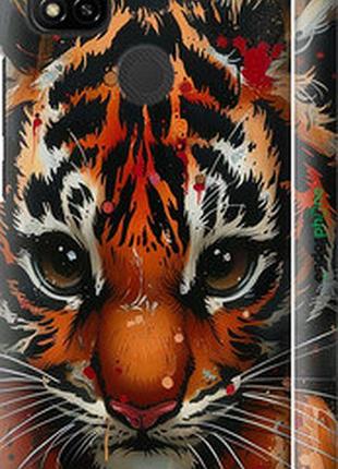 Чехол на xiaomi redmi 9c mini tiger "6052m-2035-2448"
