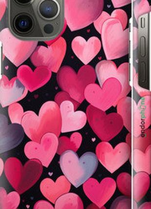 Чехол на iphone 12 pro max сердечки 4 "5662m-2054-2448"