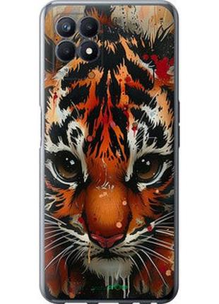 Чехол на realme narzo 50 mini tiger "6052u-3066-2448"