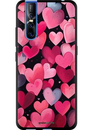 Чехол на vivo v15 pro сердечки 4 "5662b-1763-2448"