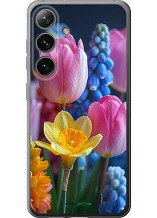 Чехол на samsung galaxy s24 весенние цветы "6058u-3390-2448"
