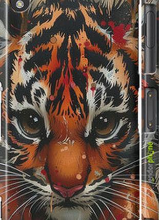Чехол на sony xperia z3 d6603 mini tiger "6052c-58-2448"
