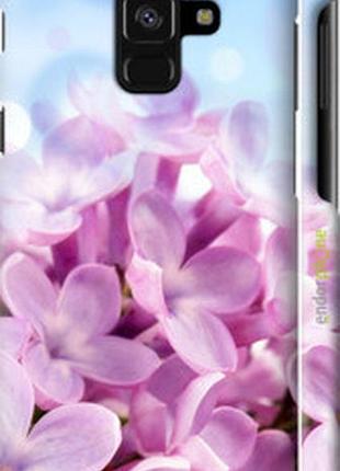 Чехол на samsung galaxy a8 2018 a530f сирень "527m-1344-2448"