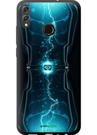 Чехол на huawei honor 8x молнии в цилиндре "120b-1596-2448"