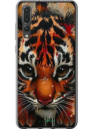 Чехол на huawei p20 pro mini tiger "6052t-1470-2448"