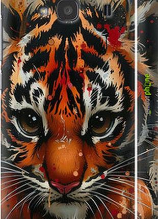 Чехол на xiaomi redmi 2 mini tiger "6052c-98-2448"