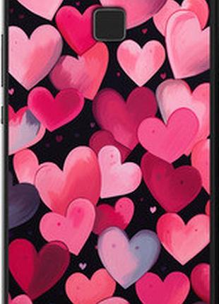 Чехол на huawei p9 lite сердечки 4 "5662u-298-2448"
