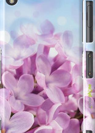 Чехол на sony xperia z3 d6603 сирень "527c-58-2448"