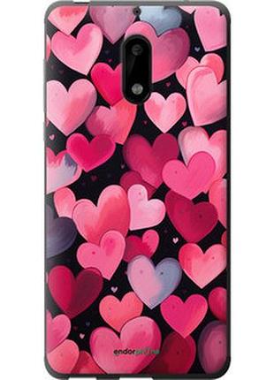 Чехол на nokia 6 сердечки 4 "5662t-898-2448"