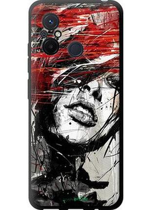 Чохол на xiaomi redmi 12c обличчя дівчини "1162b-2962-2448"