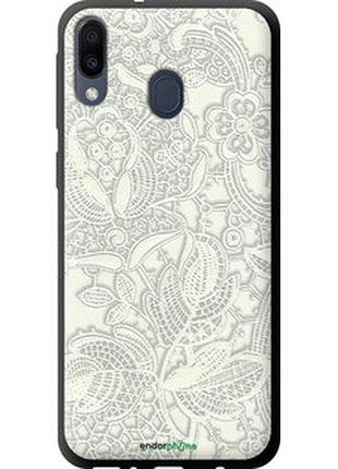 Чохол на samsung galaxy m20 біле мереживо "4383b-1660-2448"