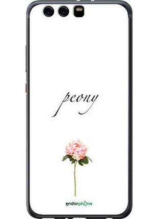 Чехол на huawei p10 plus пион "4366u-963-2448"