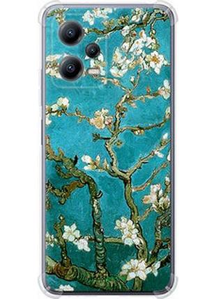 Чехол на xiaomi poco x5 5g винсент ван гог. сакура "841sp-3016-2448"