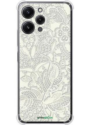 Чохол на xiaomi redmi 12 біле мереживо "4383sp-3114-2448"