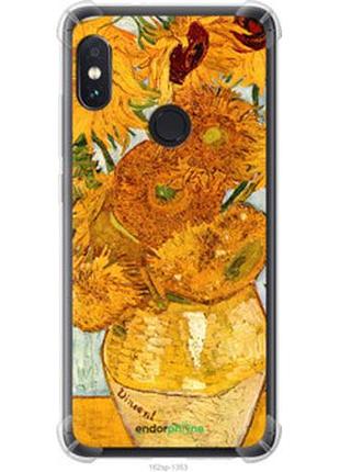 Чохол на xiaomi redmi note 5 pro вінсент ван гог. соняшники "162sp-1353-2448"