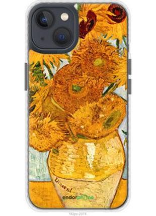 Чохол на iphone 13 вінсент ван гог. соняшники "162pm-2374-2448"
