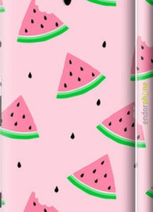 Чехол на sony xperia c5 ultra dual e5533 розовый арбуз "4314m-506-2448"