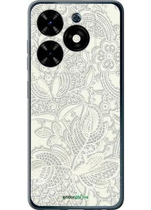 Чохол на tecno spark go 2024 біле мереживо "4383u-3432-2448"