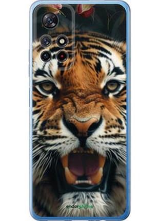 Чохол на xiaomi redmi note 11t 5g тигрова велич "6080u-3850-2448"