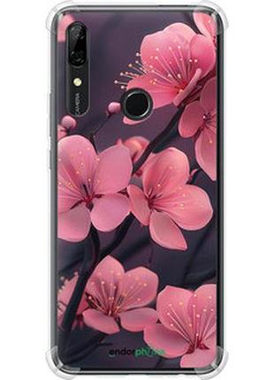 Чехол на huawei y9 prime 2019 пурпурная сакура "6075sp-1736-2448"