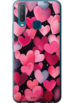 Чехол на vivo y17 сердечки 4 "5662u-1447-2448"