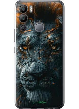 Чехол на infinix hot 12i пламенный лев "6153u-2863-2448"