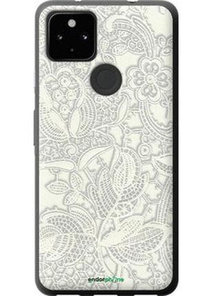 Чохол на google pixel 5a біле мереживо "4383u-2286-2448"