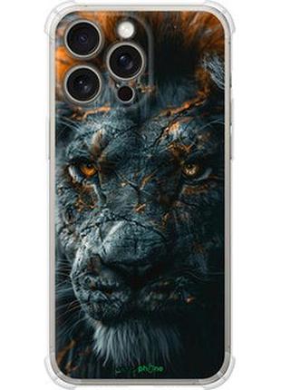 Чехол на iphone 15 pro max пламенный лев "6153sp-3098-2448"