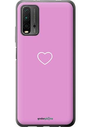Чехол на xiaomi redmi 9t сердце 2 "4863t-2257-2448"