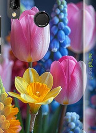 Чохол на huawei p20 lite весняні квіти "6058m-1410-2448"