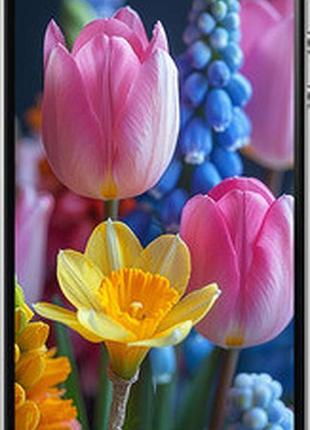 Чехол на iphone 4s весенние цветы "6058t-12-2448"