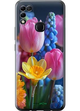 Чохол на infinix hot 11 play весняні квіти "6058u-2756-2448"