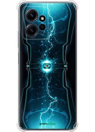 Чехол на xiaomi redmi note 12 4g молнии в цилиндре "120sp-3021-2448"