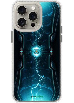 Чехол на iphone 15 pro max молнии в цилиндре "120pm-3098-2448"