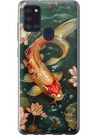 Чехол на samsung galaxy a21s a217f мелодия лотоса "6106t-1943-2448"