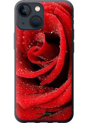 Чехол на iphone 13 mini красная роза "529t-2373-2448"