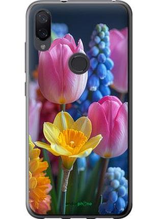 Чехол на xiaomi mi play весенние цветы "6058t-1644-2448"