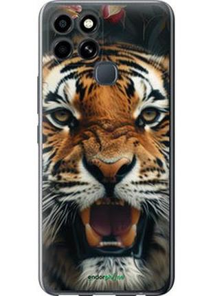 Чехол на infinix smart 6 тигровое величие "6080u-2758-2448"