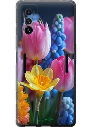 Чохол на xiaomi poco f4 gt весняні квіти "6058u-2958-2448"