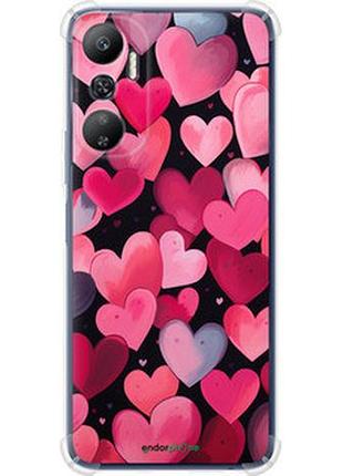 Чехол на infinix hot 20 сердечки 4 "5662sp-2966-2448"
