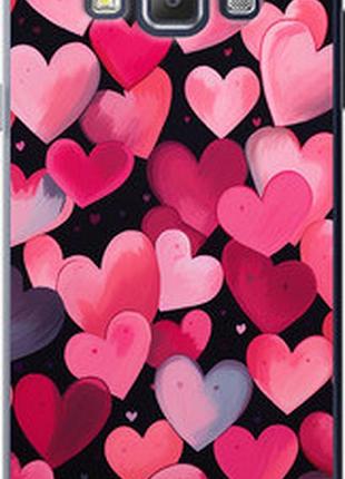 Чехол на samsung galaxy a7 a700h сердечки 4 "5662u-117-2448"