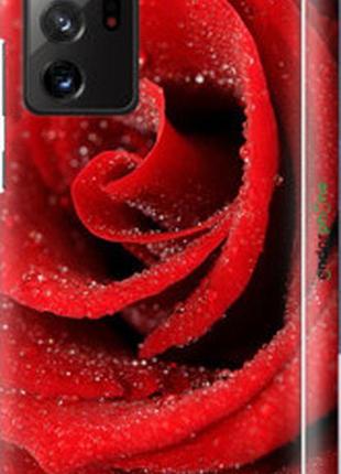 Чехол на samsung galaxy note 20 ultra красная роза "529m-2051-2448"