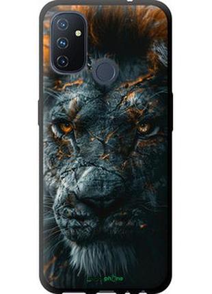 Чохол на oneplus nord n100 плам'яний лев "6153b-2130-2448"