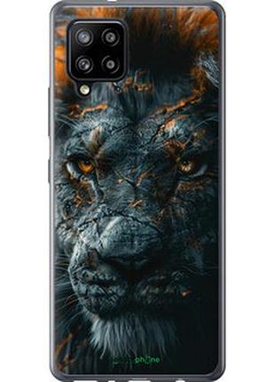 Чехол на samsung galaxy a42 a426b пламенный лев "6153u-2098-2448"