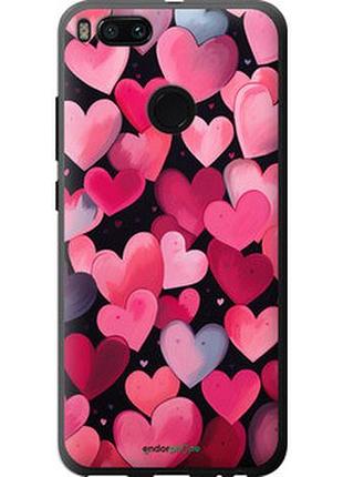 Чехол на xiaomi mi a1 сердечки 4 "5662u-1132-2448"