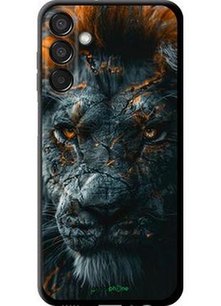 Чехол на samsung galaxy m15 пламенный лев "6153b-3684-2448"