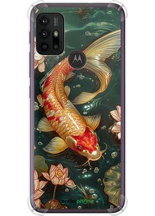 Чехол на motorola moto g30 мелодия лотоса "6106sp-2320-2448"