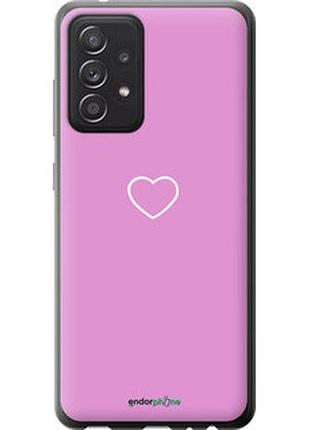 Чехол на samsung galaxy a52s 5g a528b сердце 2 "4863t-2583-2448"