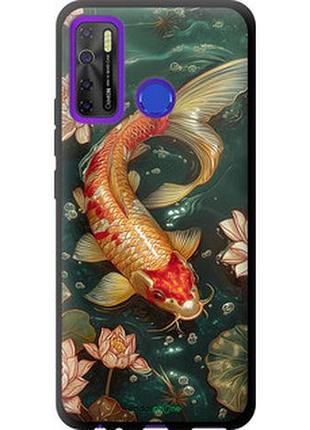 Чехол на tecno spark 5 pro kd7 мелодия лотоса "6106b-2445-2448"