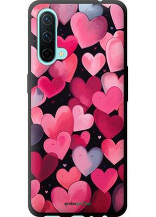 Чехол на oneplus nord ce сердечки 4 "5662b-2382-2448"